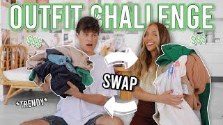 EXES clothing haul SWAP Best Friend buys my outfits 2021 Shopping Challenge
