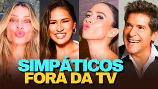 VEJA QUEM SÃO OS FAMOSOS MAIS SIMPÁTICOS E HUMILDES DO BRASIL Celebridades mais legais e gente boa