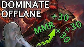 Reach IMMORTAL FAST NOW - 5 OFFLANE TIPS DotA 2 Guide