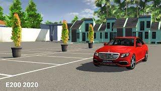 Test drive a luxury car Mercedes Benz E200 in 2020