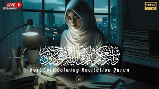 Amazing Heart Relaxing Soul Touching Emotional Quran Recitation for StudySleep Session  Adhkar TV