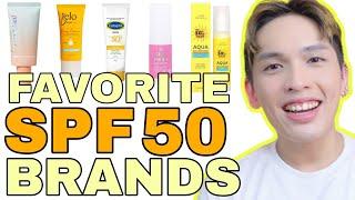 MY TOP 5 RECOMMENDED SUNSCREEN BRANDS WITH SPF 50 SIR LAWRENCE