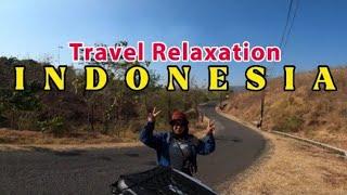 Riding an ASMR Motorbike While Relaxing With Music  Silent Vlog - Travel Relaxation