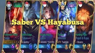 Bahagianya Saber dapat tim pro  Gameplay Saber bareng Global Minotaur