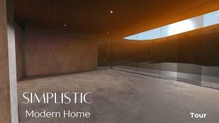 Bloxburg  Simplistic Modern Home  House Tour