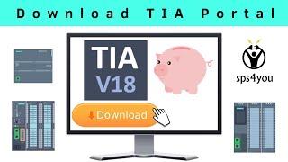 TIA Portal V18 Trial Download - kostenfreie Testversion - SPS programmieren lernen mit sps4you