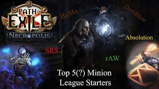 PoE 3.24 Necropolis - My Top 5? Minion League Starters for Necropolis