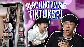 Reacting to my most VIRAL Tiktoks **ft lil Maiko**