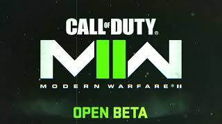 Call of Duty Modern Warfare II Open Beta Main Theme Menu Soundtrack