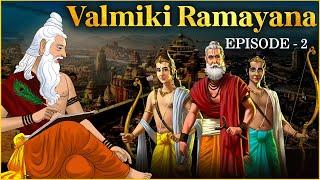 Valmiki Ramayana  Episode 2  Bal Kand  ऋषि विश्वामित्र और श्री राम की भेट  Shailendra Bharti