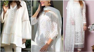 70 Latest white and off white suit design 2020  designer white suitdresskurti ideas for girls