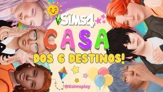 CONHEÇA A NOVA SÉRIE DE THE SIMS 4 Muitas histórias desafios com MUITAS CRIANÇAS 🪁️