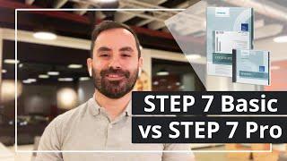 Difference between STEP 7 Basic and STEP 7 Professional