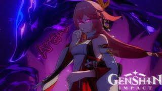 Yae Miko Ara Ara   Genshin Impact