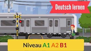 34  Deutsch lernen mit einfachen Sätze a1 a2 b1  Everyday life Learn German with simple sentences