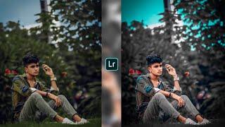 Aqua and Black Effect Lightroom Photo Editing Tutorial in Mobile  Preset Download Free