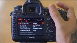 DSLR for Beginners  How to Set Your Camera Up to Shoot Video