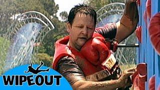 Yikes Hes going to feel that in the morning   Total Wipeout Official  Clip