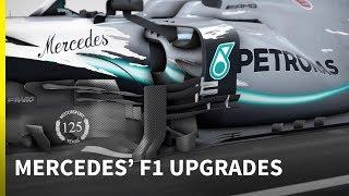 Mercedes latest major F1 upgrade package