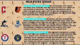 MLB Picks June 24th Best Bets Today