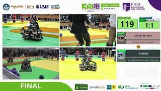 Robocon Indonesia 2024 Final Match  KRI KRAI NASIONAL 2024 UMS #Robocon2024