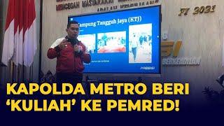 Kapolda Metro Jaya Irjen Fadil Imran Berikan Kuliah ke Pemred Media Nasional