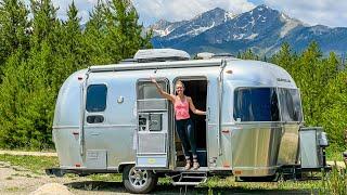 Living in an Airstream in the Colorado Mountains