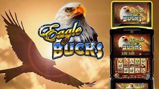 $500 Budget session on Eagle Bucks Slot Machine  Build up and game explained