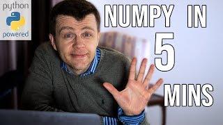 Learn NUMPY in 5 minutes - BEST Python Library