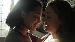 Hightown 2x04   Lesbian Kiss Scenes — Jackie and Leslie Monica Raymund and Tonya Glanz