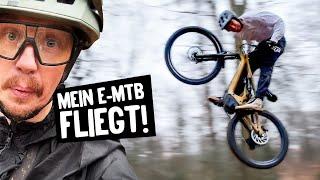 SO GEHTS Erste JUMPS mit dem E MTB nach der Winterpause