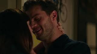 Fifty Shades Darker  Anastasia Steele  Christian Grey  kissing scene