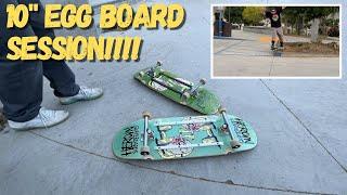 WHY ARE EGG BOARDS SO FUN My new curb board set up.