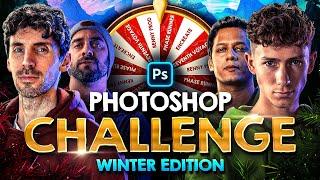 The BIGGEST Design Collab on YouTube - Photoshop Challenge