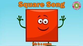 Square Song  Learn Shapes Song  Square Rhyme for kids  Educational  Bindis Music & Rhymes