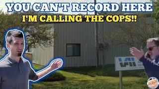 AEROSPACE COMPANY *GETS SCHOOLED*  SHERIFF GETS QUESTIONED AND INVESTIGATED ST. JOHNSBURY VERMONT