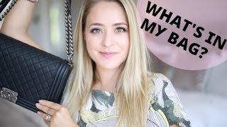 Whats In My Bag? Chanel BOY  Fleur De Force