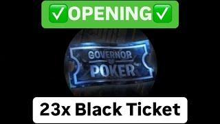 GOP3 - 23x Black Ticket OPENING