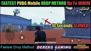 FASTEST PUBG Mobile 0.13 DROP METHOD Up To 1000M - 5-10 SECONDS FASTER Please Vote PMSC 2019