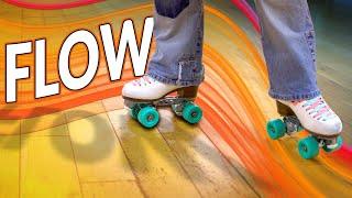 Improve Your Inside Edges Pushing and Flow Using This Roller Skating Spread Eagle Flow