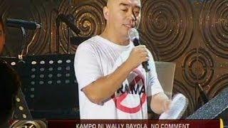 24Oras Kampo ni Wally Bayola no comment sa pagkalat ng kanya umanong sex video