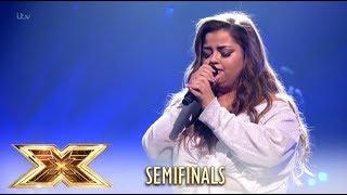 Scarlett Lee WOWS With The Greatest Showman´s This Is Me  Semi-Finals  The X Factor UK 2018