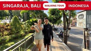 Balis new tourist center  BALI WALKING tour in SINGARAJA Bali 2024  Indonesia