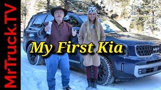 MrTruck first review 2023 Kia Telluride SX-Prestige X-Pro good looking fun luxury SUV in Rockies