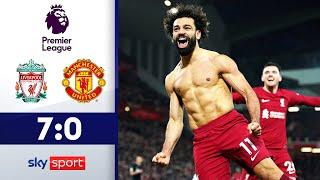 JAHRHUNDERTSPIEL Wahnsinn in Anfield  Liverpool - Man United  Highlights - Premier League 2223