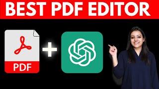 How to edit PDF file in mobile & laptop using ChatGPT & free AI tool UPDF   Hindi