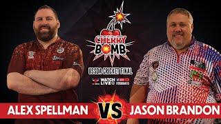 Alex Spellman vs Jason Brandon  USSDA Cricket Final  Cherry Bomb