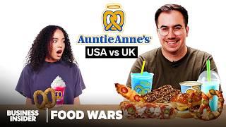 US vs UK Auntie Annes  Food Wars  Insider Food