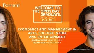 Economics and Management in Arts Culture Media and Entertainment