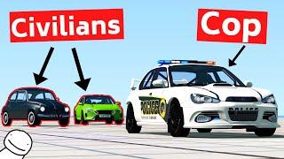 BeamNG Carhunt But The Police Gets Chased